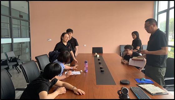 总部邀请ESG及温盘辅导老师视讯培训